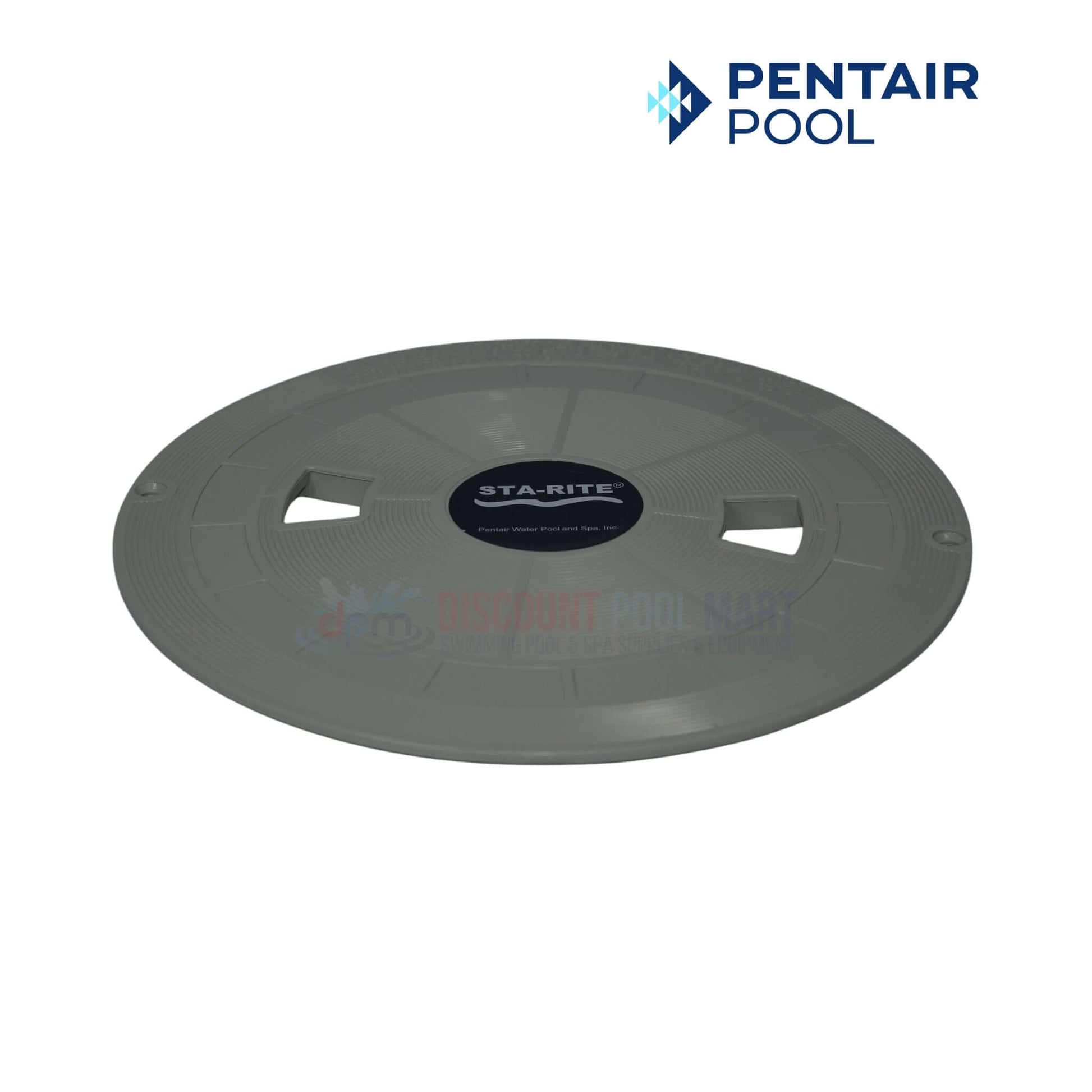 Pentair 08650-0169C Lid and Collar for Sta-Rite U-3 skimmers in gray by Discount Pool Mart DPM.