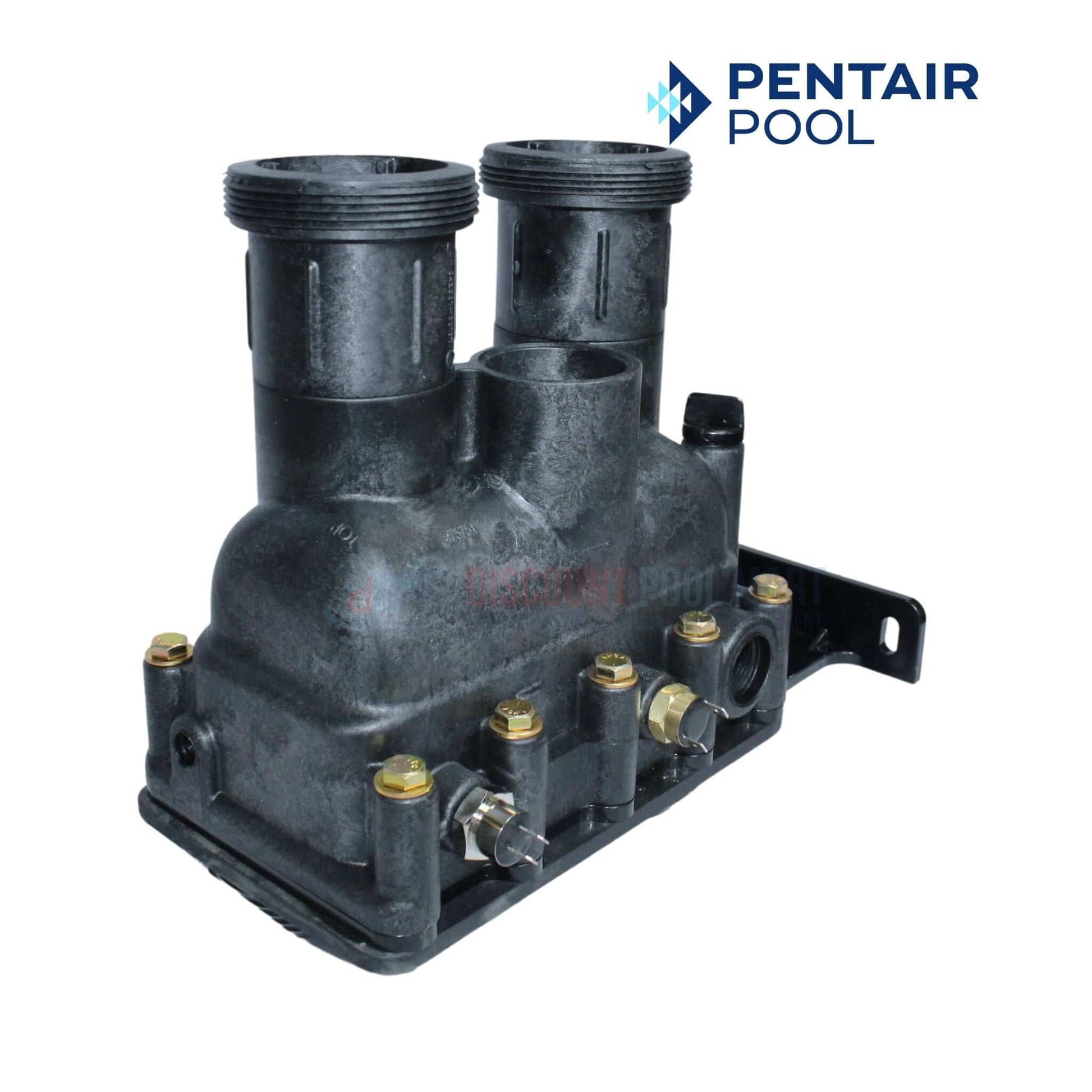 Pentair manifold for ETI 400 heaters 476002, essential for efficient pool heating, available at Discount Pool Mart DPM.