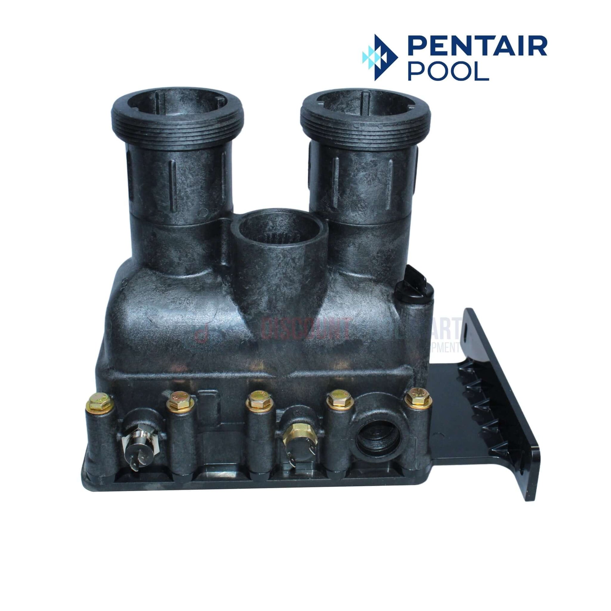 Pentair Manifold for ETI 400 Heaters 476002 from Discount Pool Mart DPM, essential component for pool heating systems.