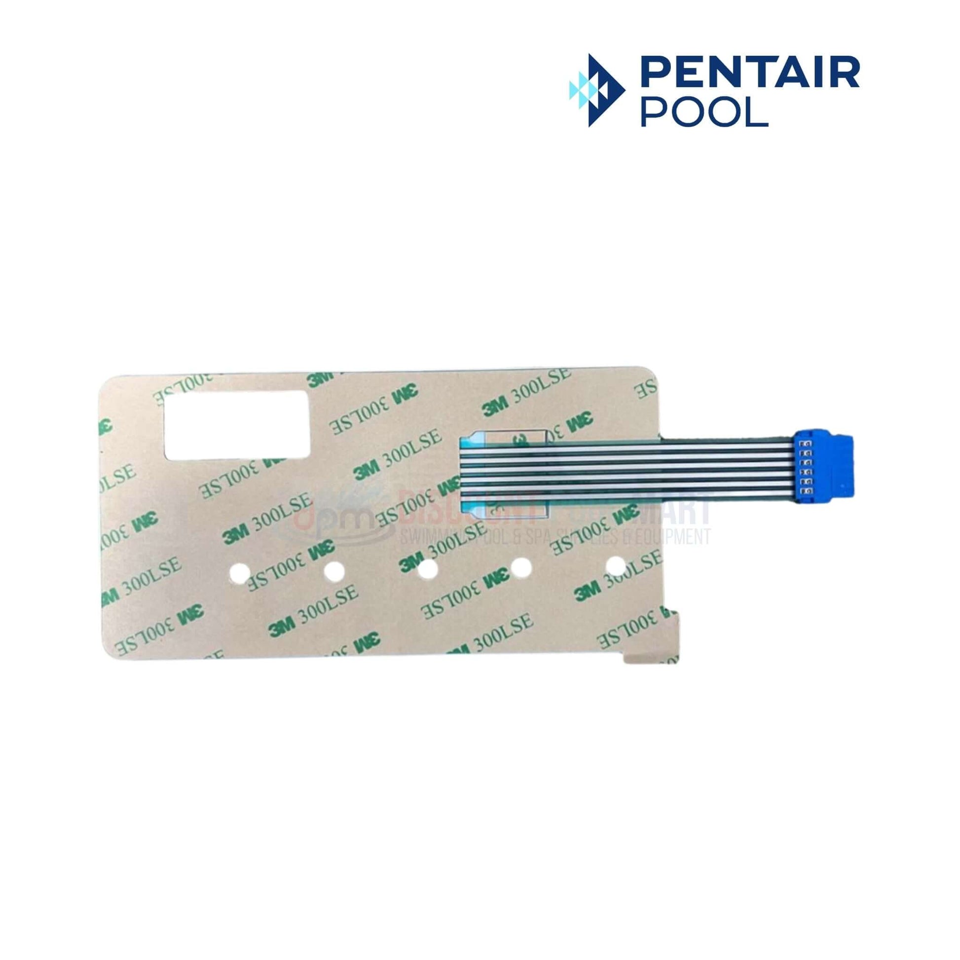 Pentair Membrane Pad ETI 400 Gas Pool Heater 475984 with DPM logo for Discount Pool Mart