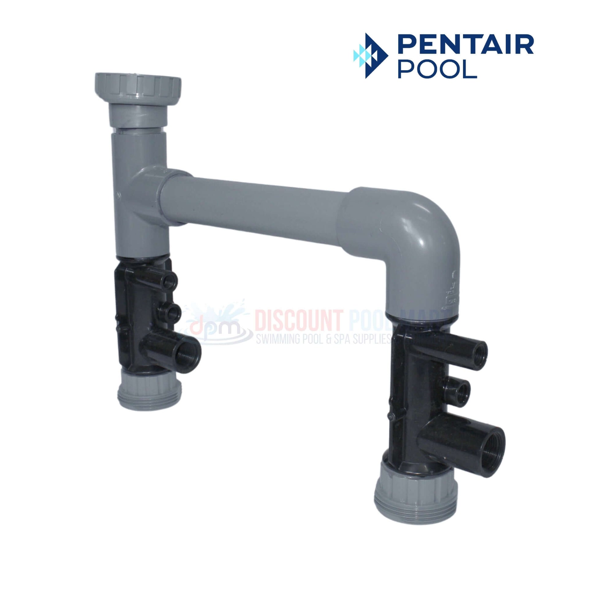 Pentair Outlet Plumbing Assembly for ETI 400 Heaters | Discount Pool Mart DPM | 475614 | Reliable pool heating component.