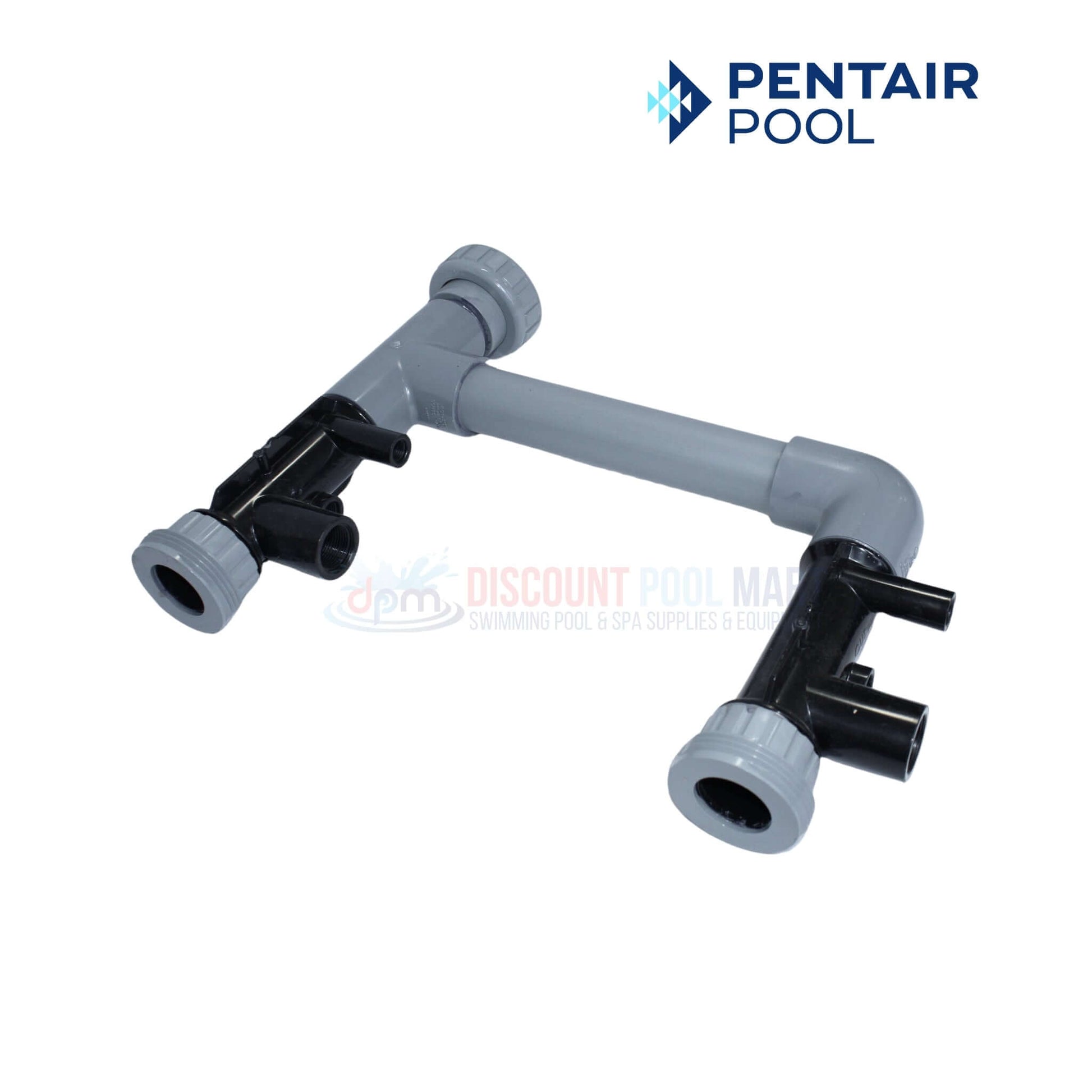 Pentair outlet plumbing assembly for ETI 400 heaters from Discount Pool Mart. Essential for pool heating efficiency.