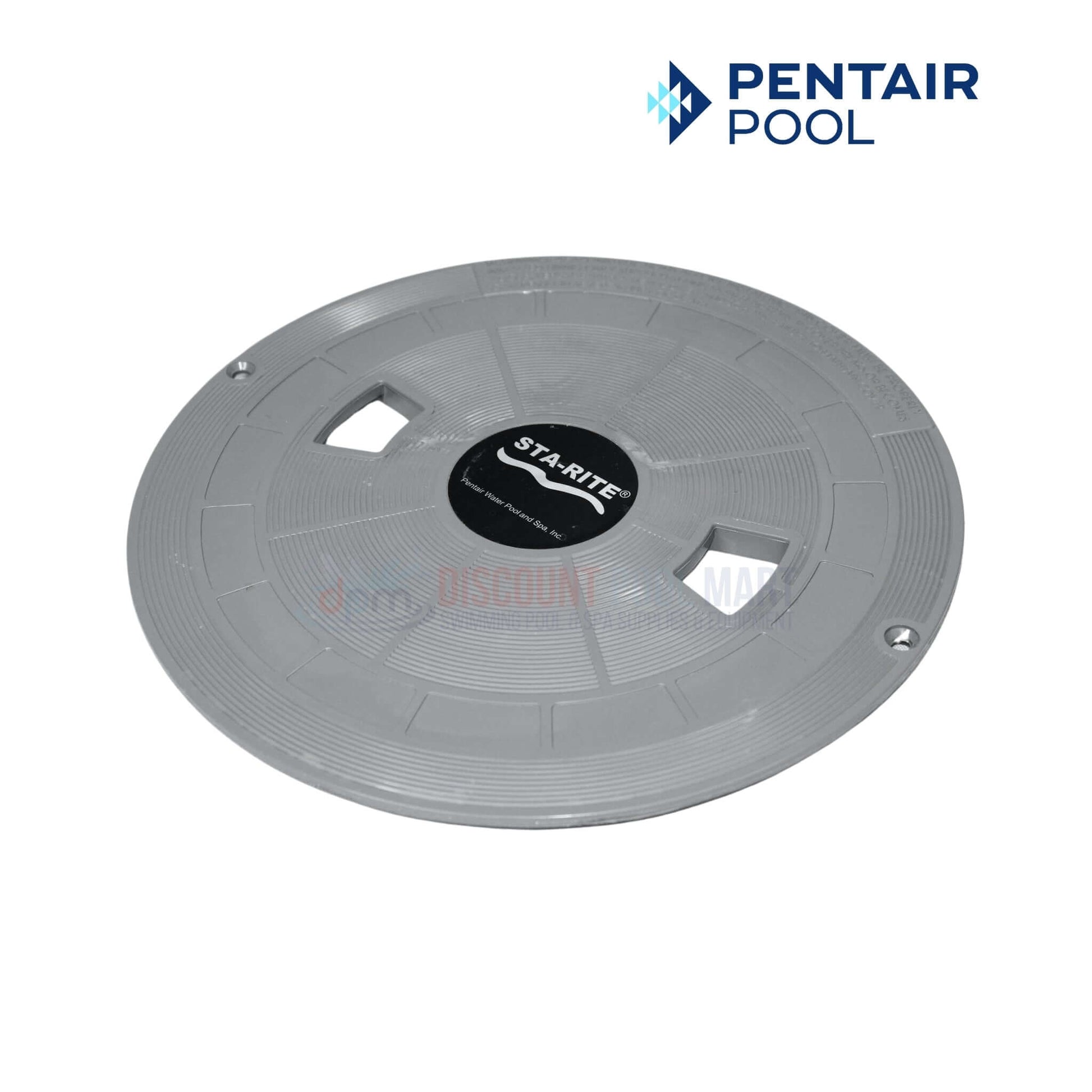 Pentair U-3 Skimmer Lid 08650-0058C in gray from Discount Pool Mart, 9-3/4" diameter, durable cover for pool skimmers.