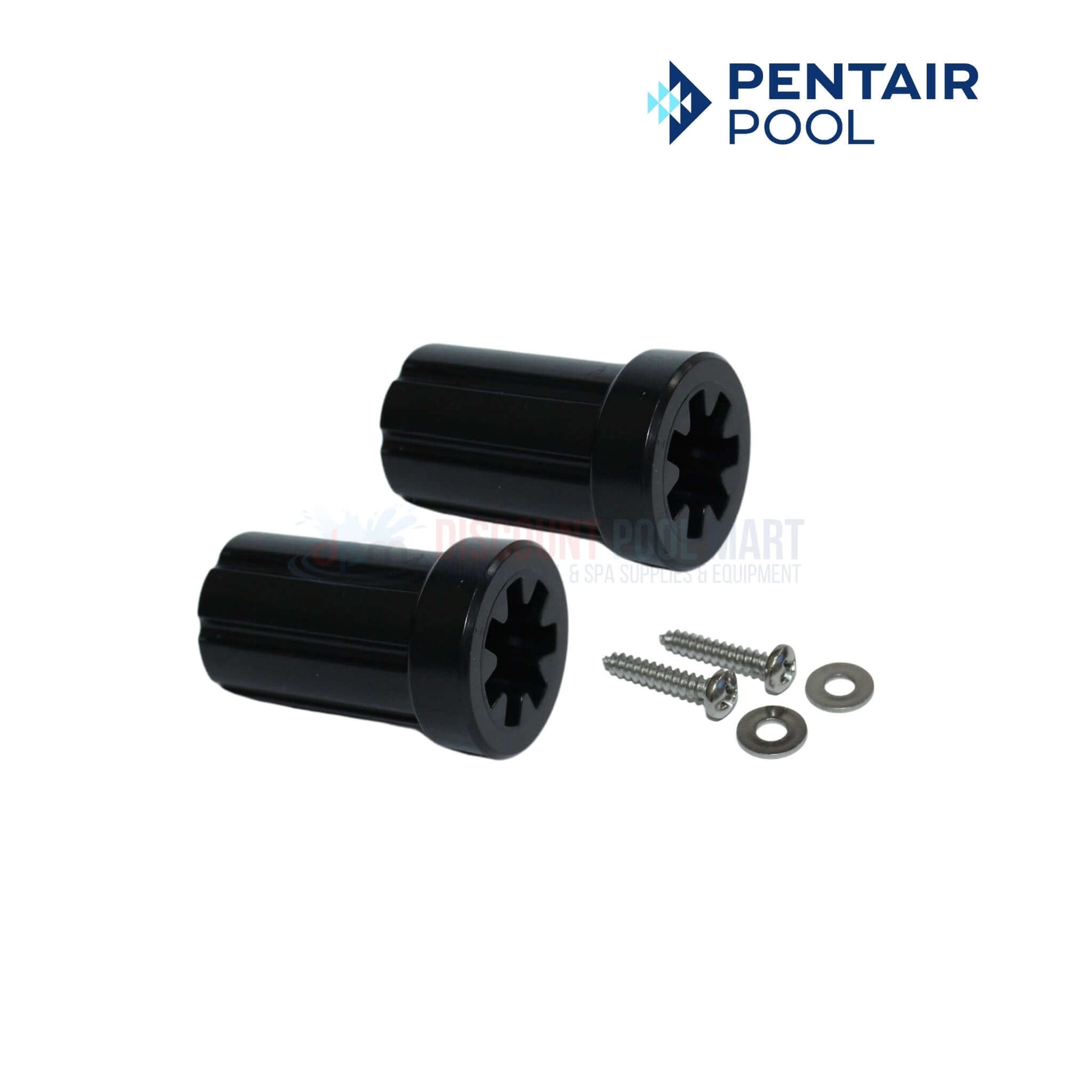 Pentair Small Wheel Kit for Racer Cleaners 360236 from Discount Pool Mart DPM, includes durable black wheels and hardware.