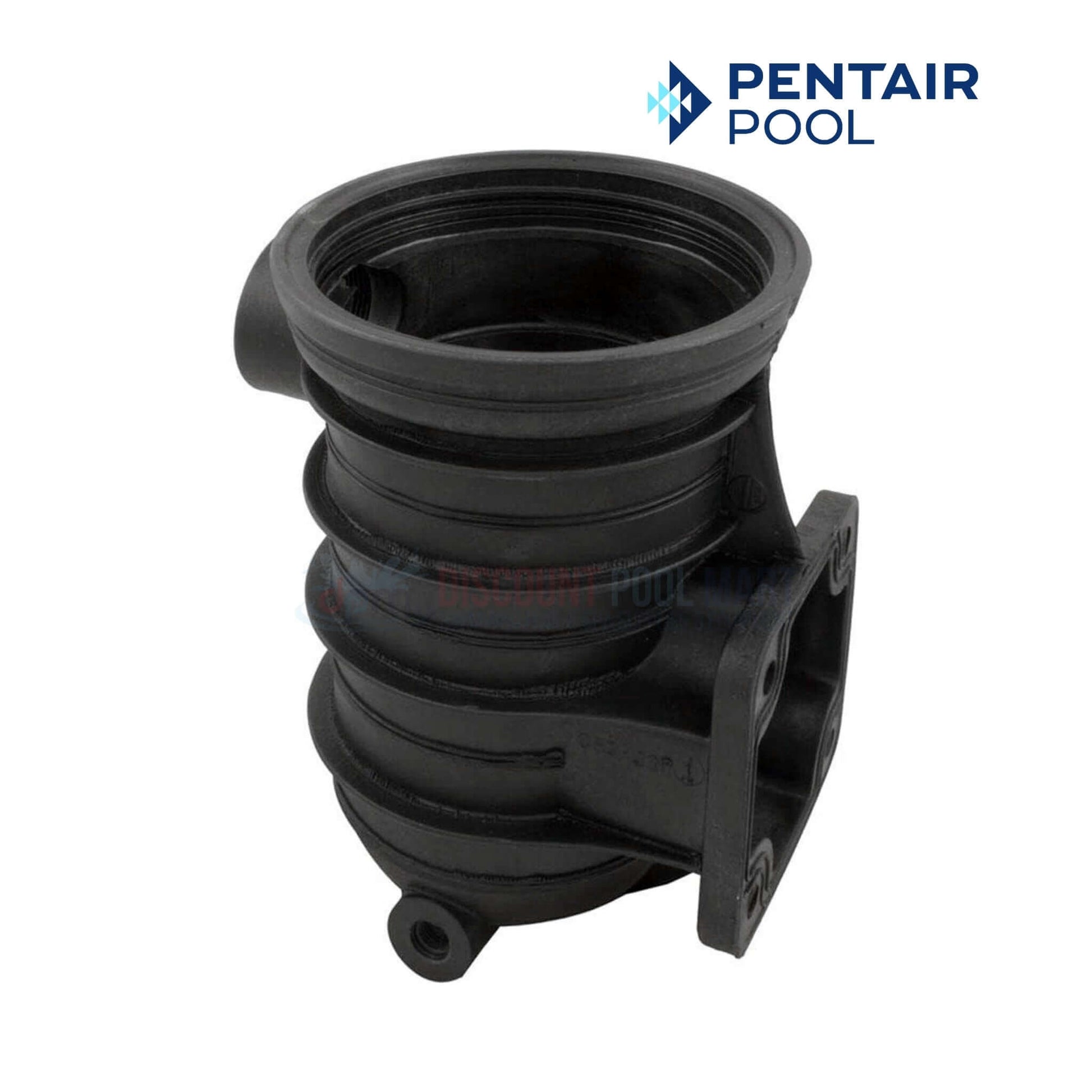 Pentair OEM Strainer Trap Body C153-53P1 for Dura-Glas Max-E-Glas JWP pumps from Discount Pool Mart DPM.