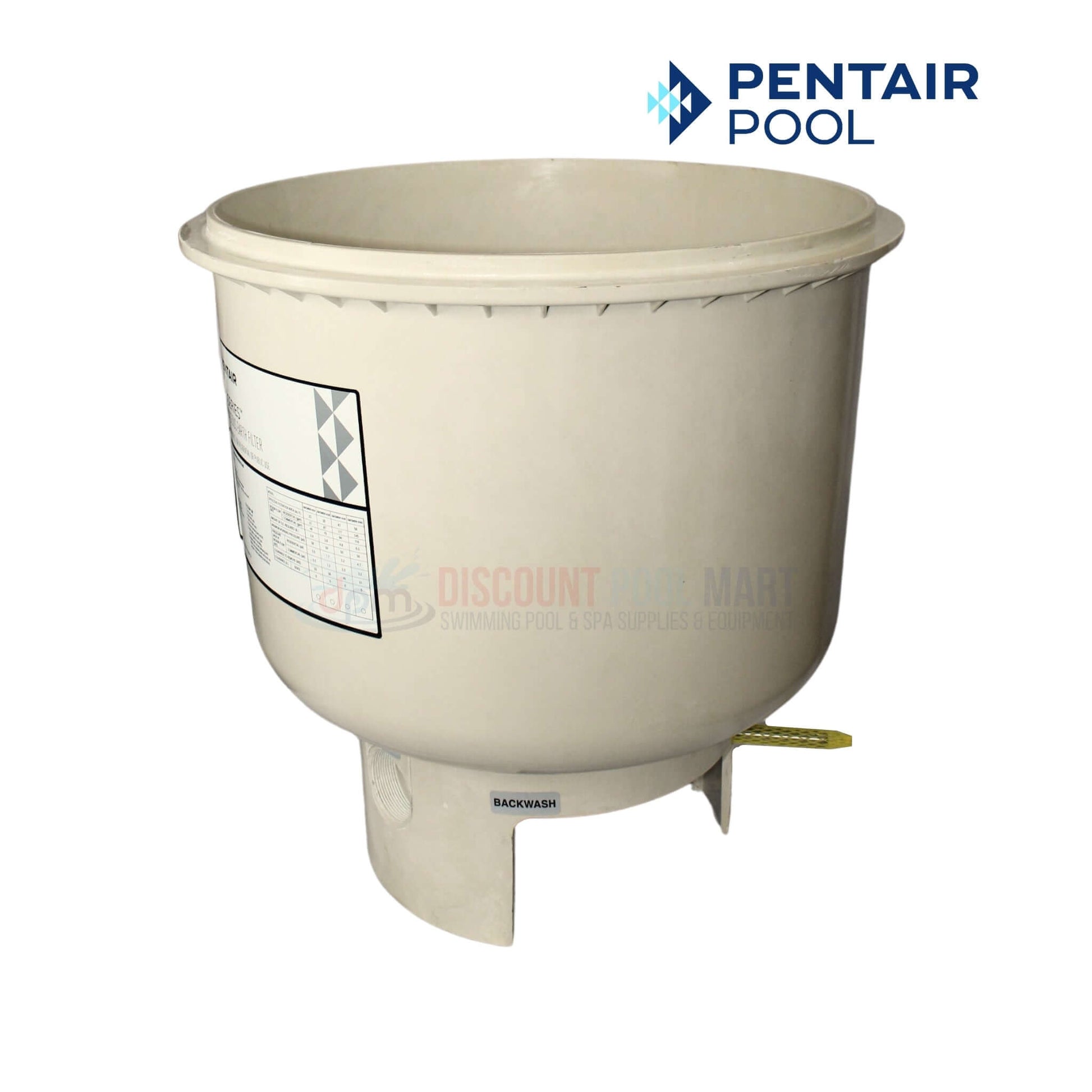 Pentair 197130 Tank Bottom for SMBW 4000 Filters at Discount Pool Mart, durable and corrosion-resistant design.