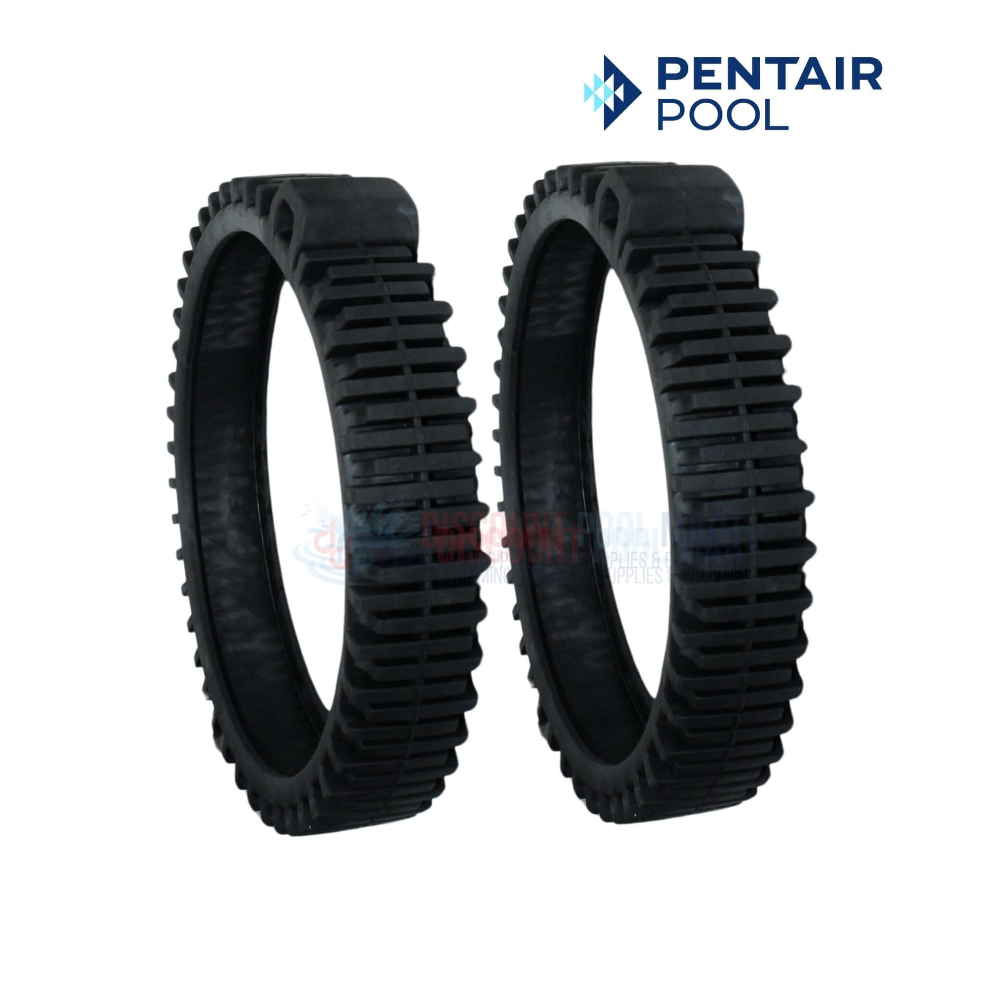 Pentair OEM tire kit 360482 for Rebel and Warrior cleaners, available at Discount Pool Mart DPM, durable rubber design.