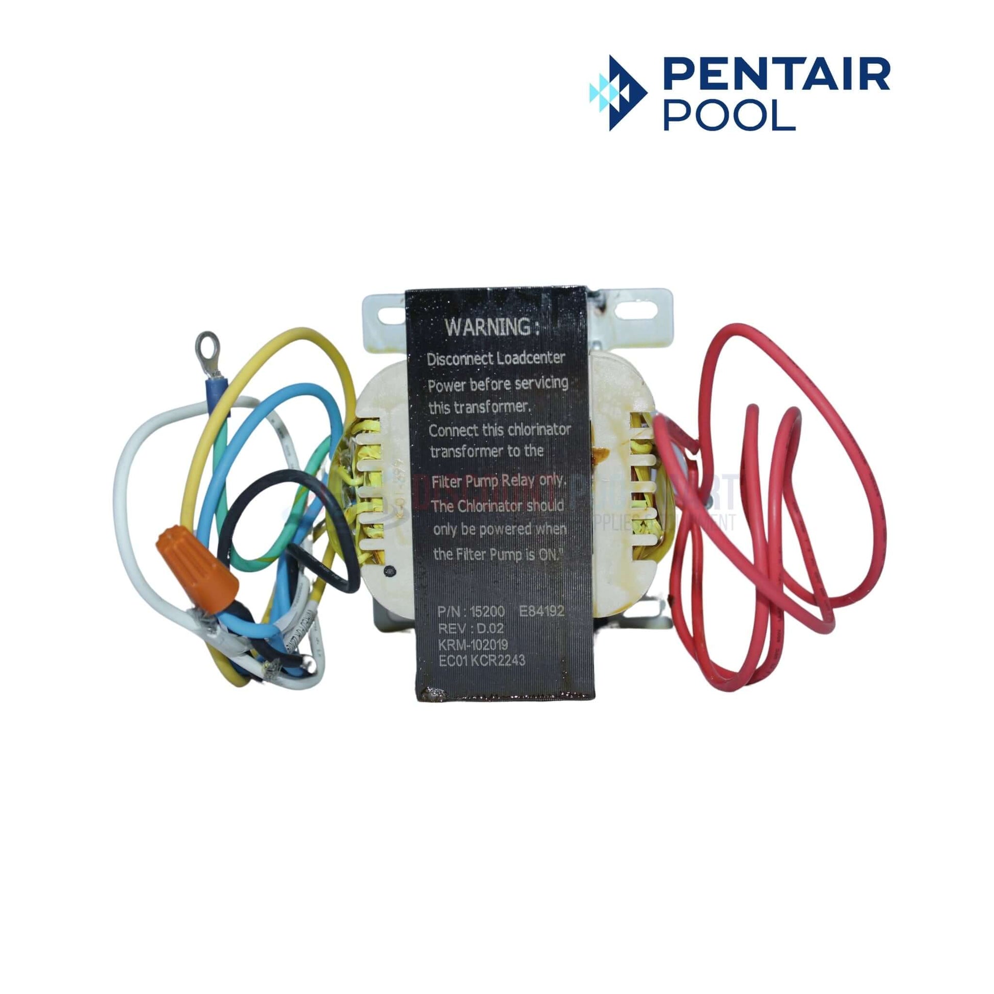 Pentair Transformer 520722 for EasyTouch & IntelliChlor. Discount Pool Mart DPM offers OEM reliability.