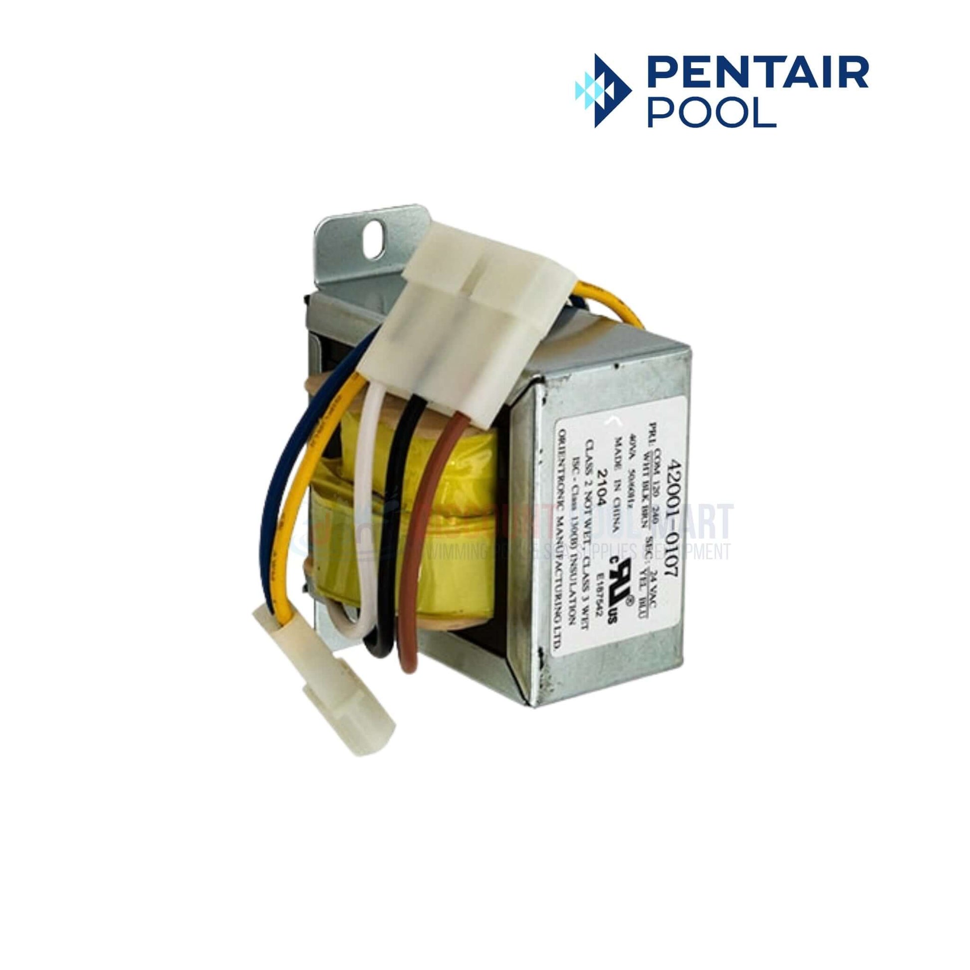 Pentair Transformer with Dual & Single Adapter 42001-0057S from Discount Pool Mart for MasterTemp and Max-E-Therm Heaters.