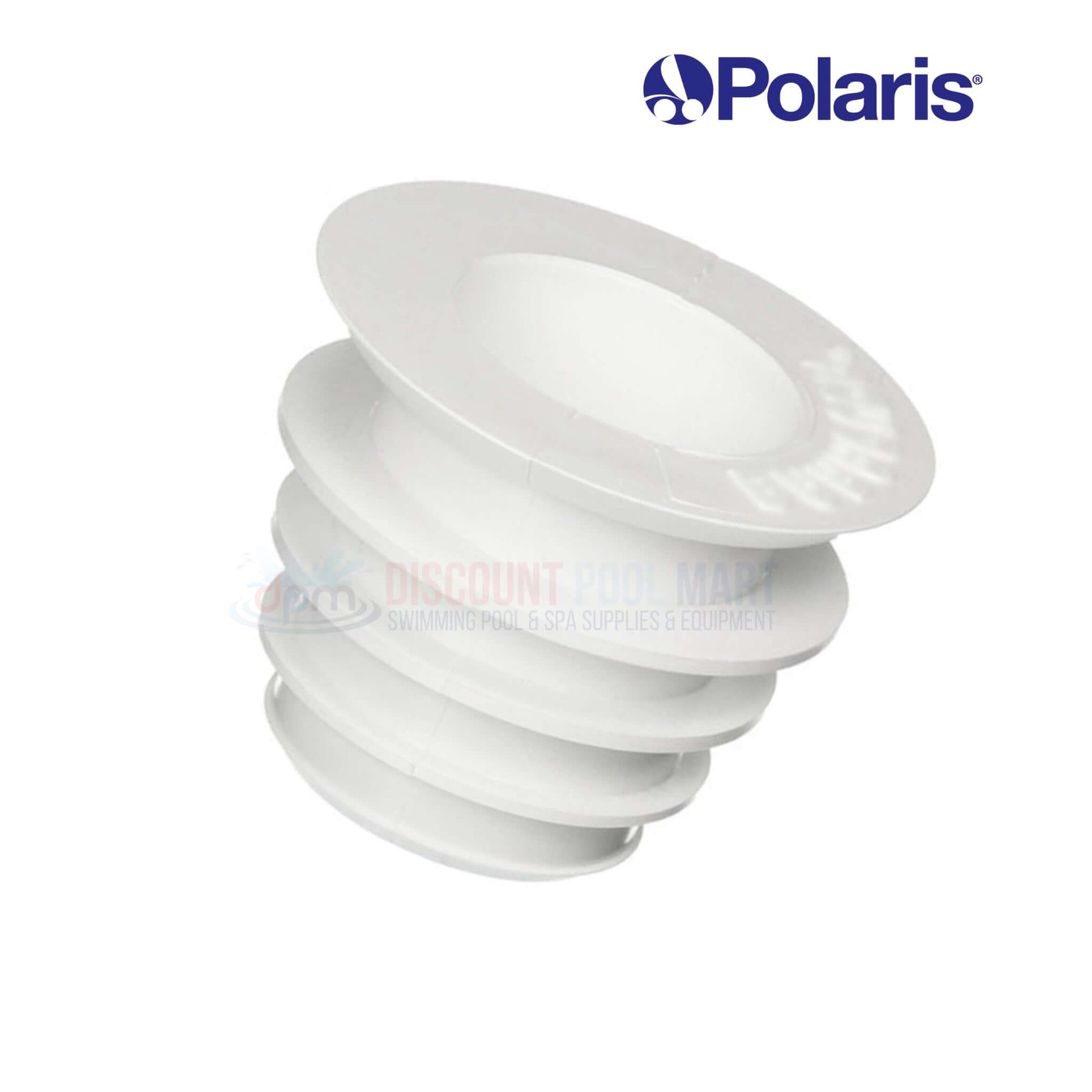 Polaris pool fitting by Discount Pool Mart DPM, compatible with Polaris pool cleaners.