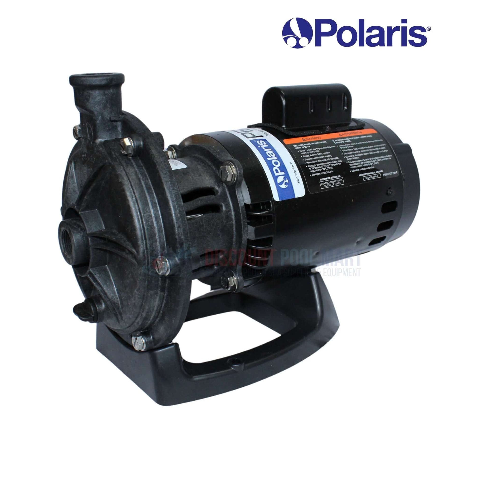 Polaris PB4-60 Booster Pump, 3/4 HP pump for pressure cleaners at Discount Pool Mart DPM, durable and efficient.