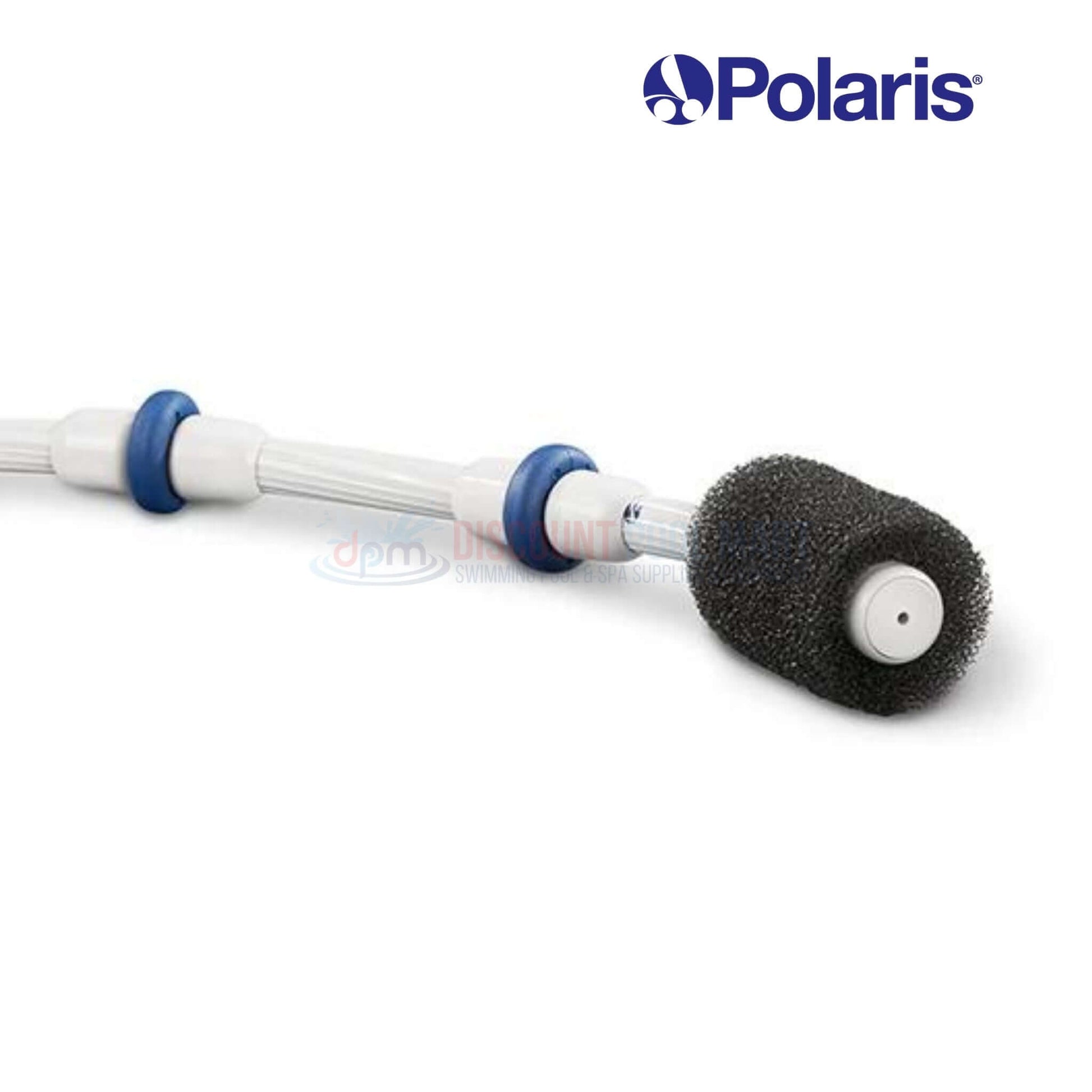 Polaris Complete Sweep Hose B5 for Vac-Sweep Cleaners at Discount Pool Mart DPM, featuring tail scrubber and hose clamp.