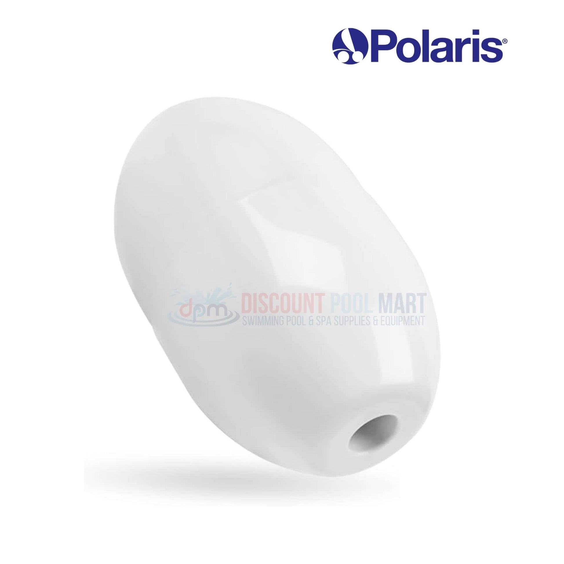 Polaris A20 head float for Vac-Sweep cleaners, white component ensuring stability for swimming pools | Discount Pool Mart DPM