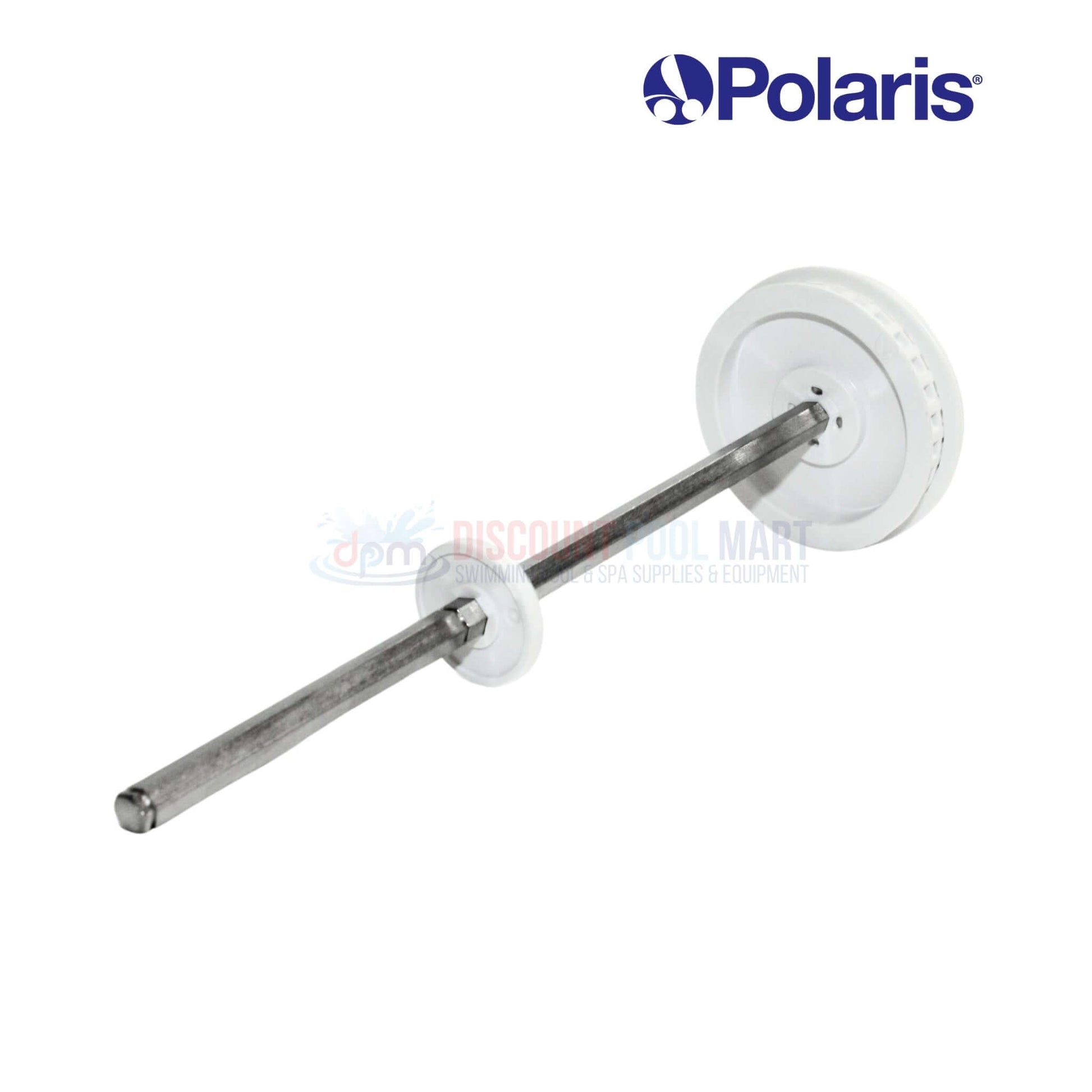 Polaris transfer pulley and drive shaft assembly 9-100-1007 from Discount Pool Mart DPM for pool cleaners.