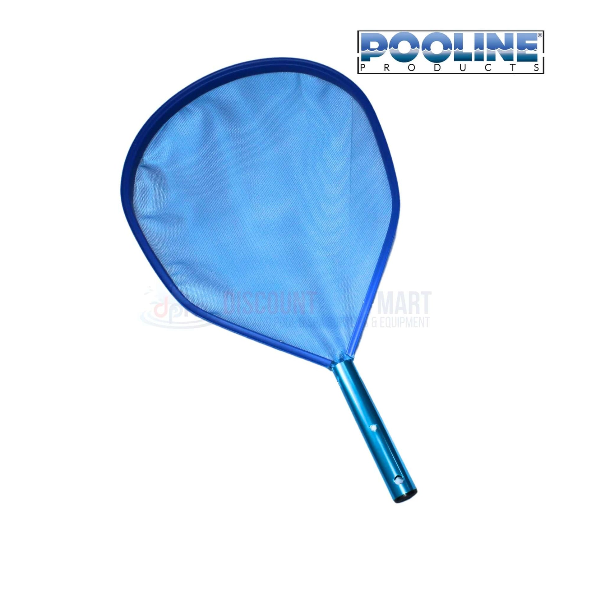 Pooline Big Heavy Duty Skimmer with Aluminum Handle & Frame from Discount Pool Mart DPM for pool debris removal.