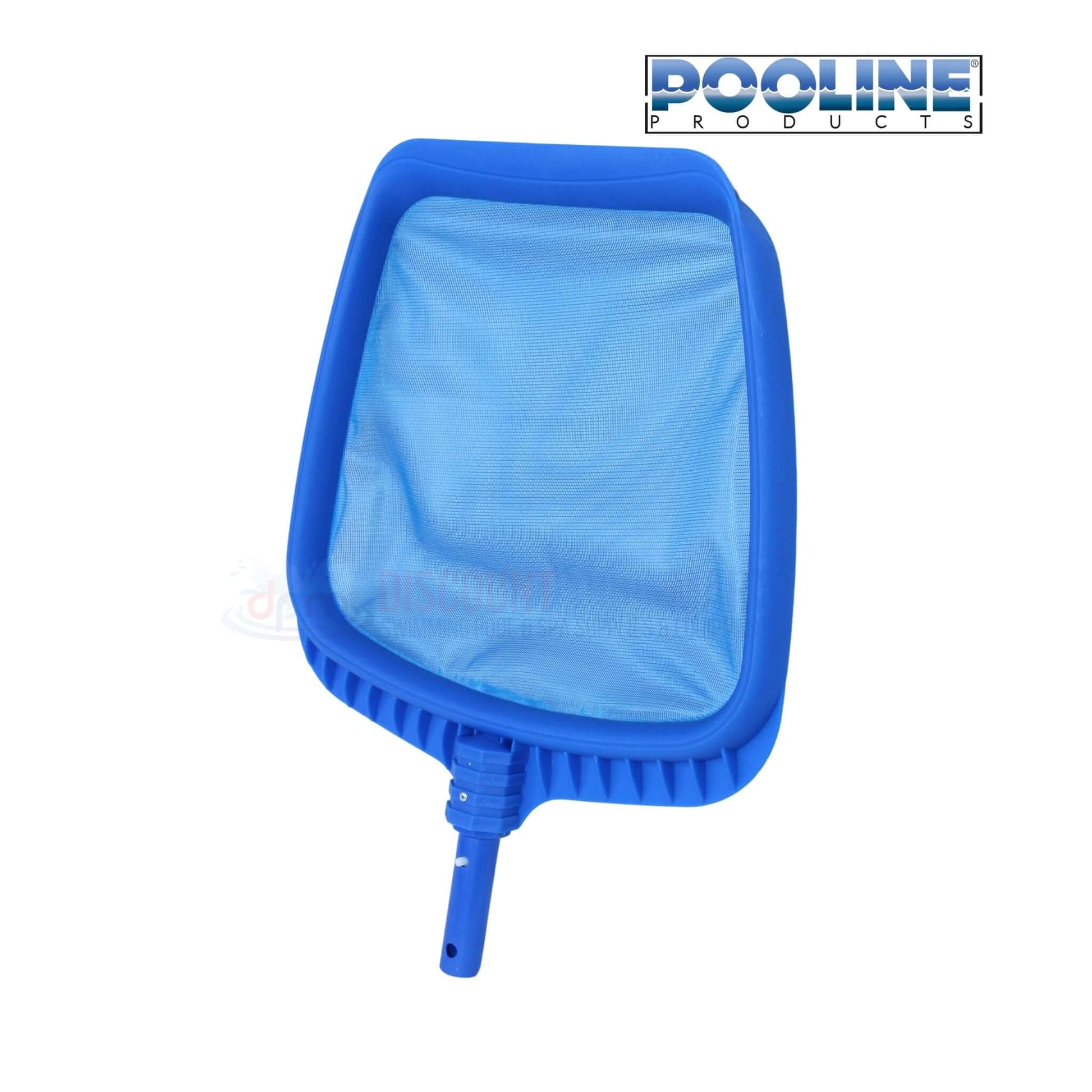 Pooline Deluxe Pro-Series Leaf Skimmer for pool cleaning, blue mesh net, durable aluminum frame, SKU 11031 from Discount Pool Mart DPM.