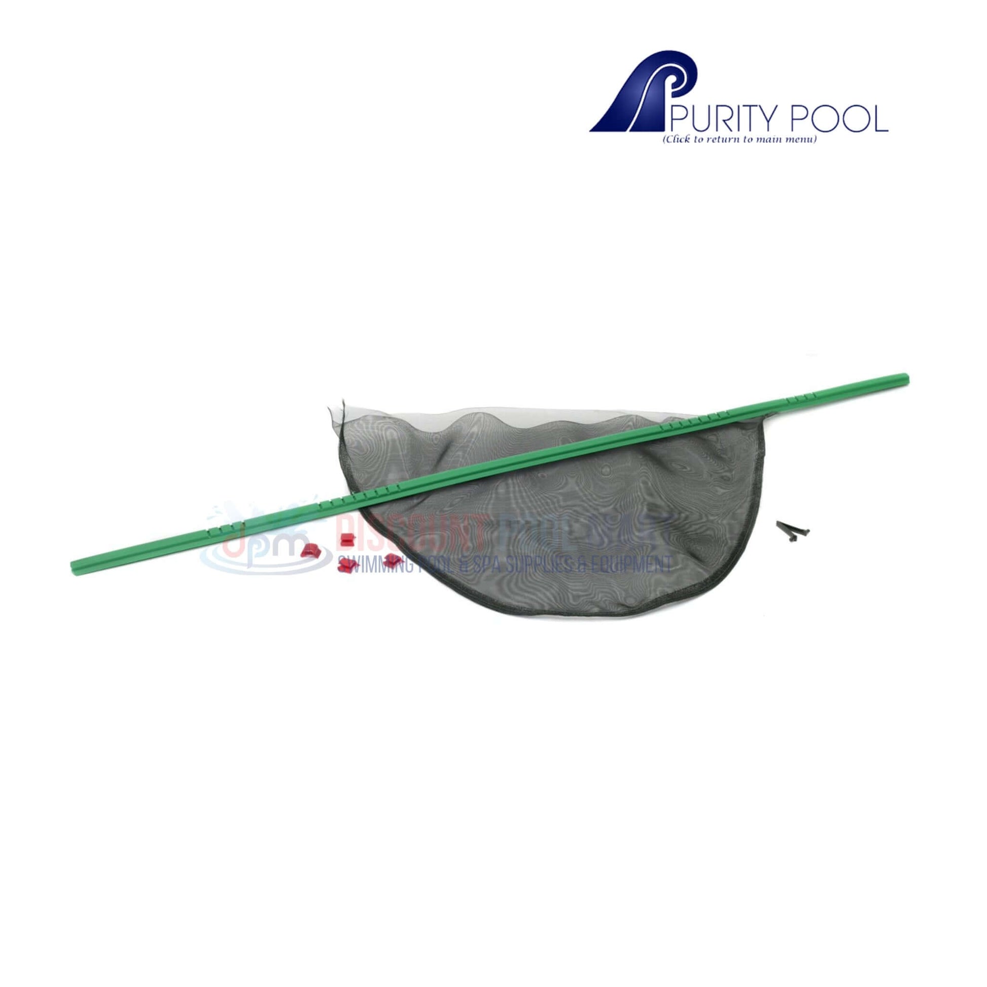 Purity Pool Gator Tuff Duty Leaf Rake Renew Kit 22-inch with heavy-duty net from Discount Pool Mart DPM.