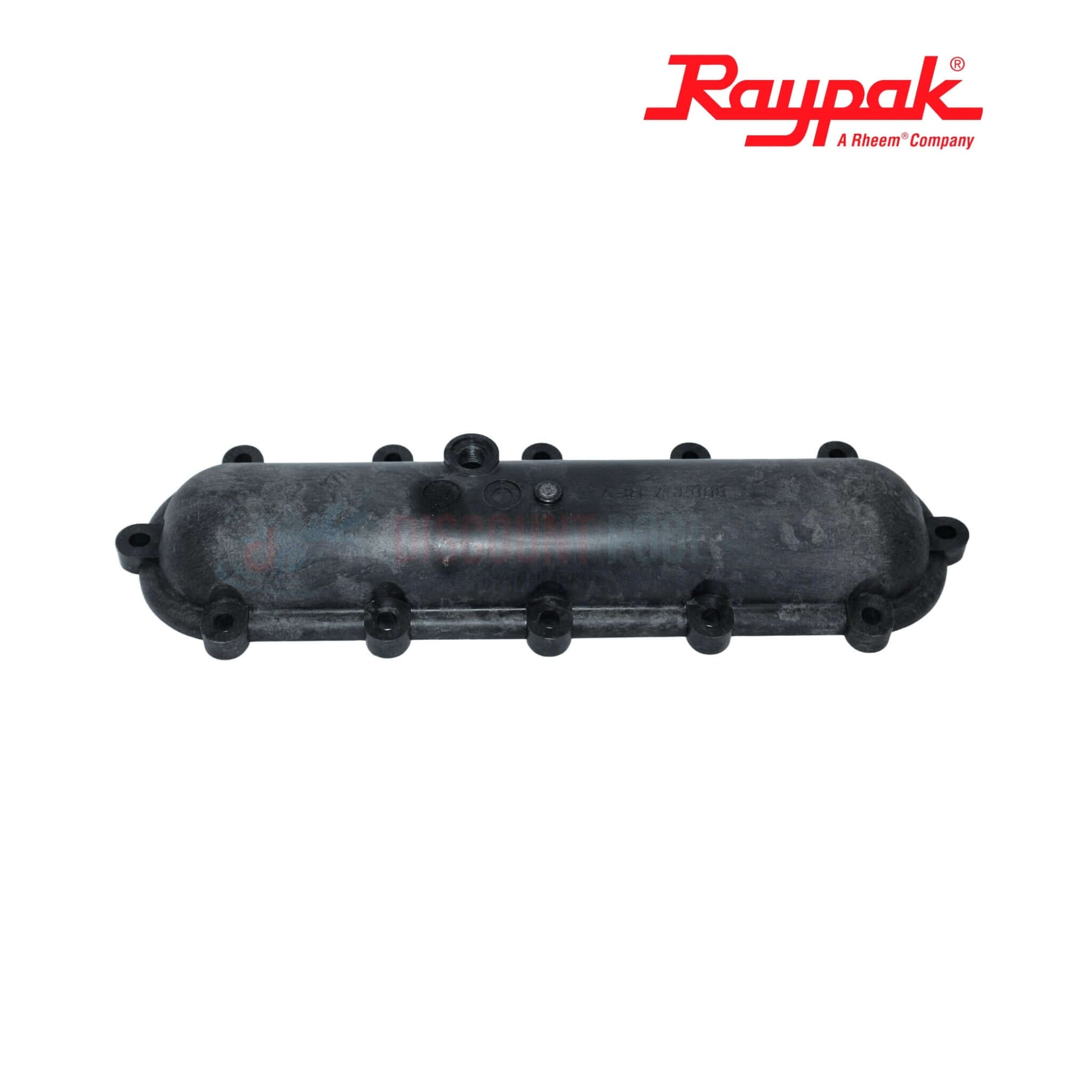 Raypak Polymer Return Header for 206A-406A Heaters, durable and corrosion-resistant, SKU 015095F, Discount Pool Mart DPM.