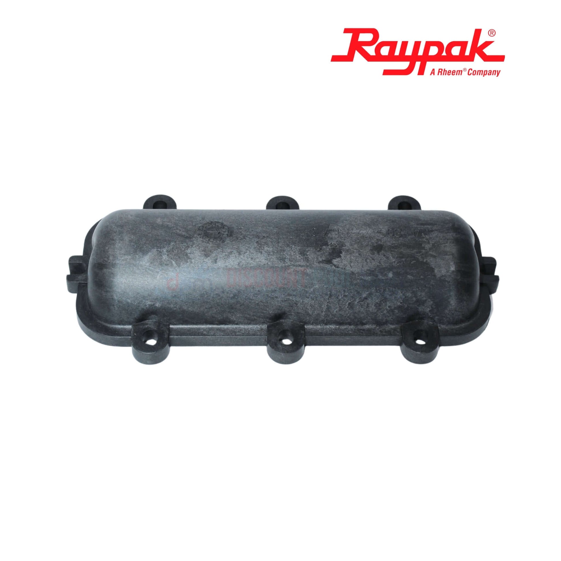 Raypak Return Header for 106A, 130A, 156A heaters, includes O-rings, flange nuts, part 011596F, Discount Pool Mart DPM