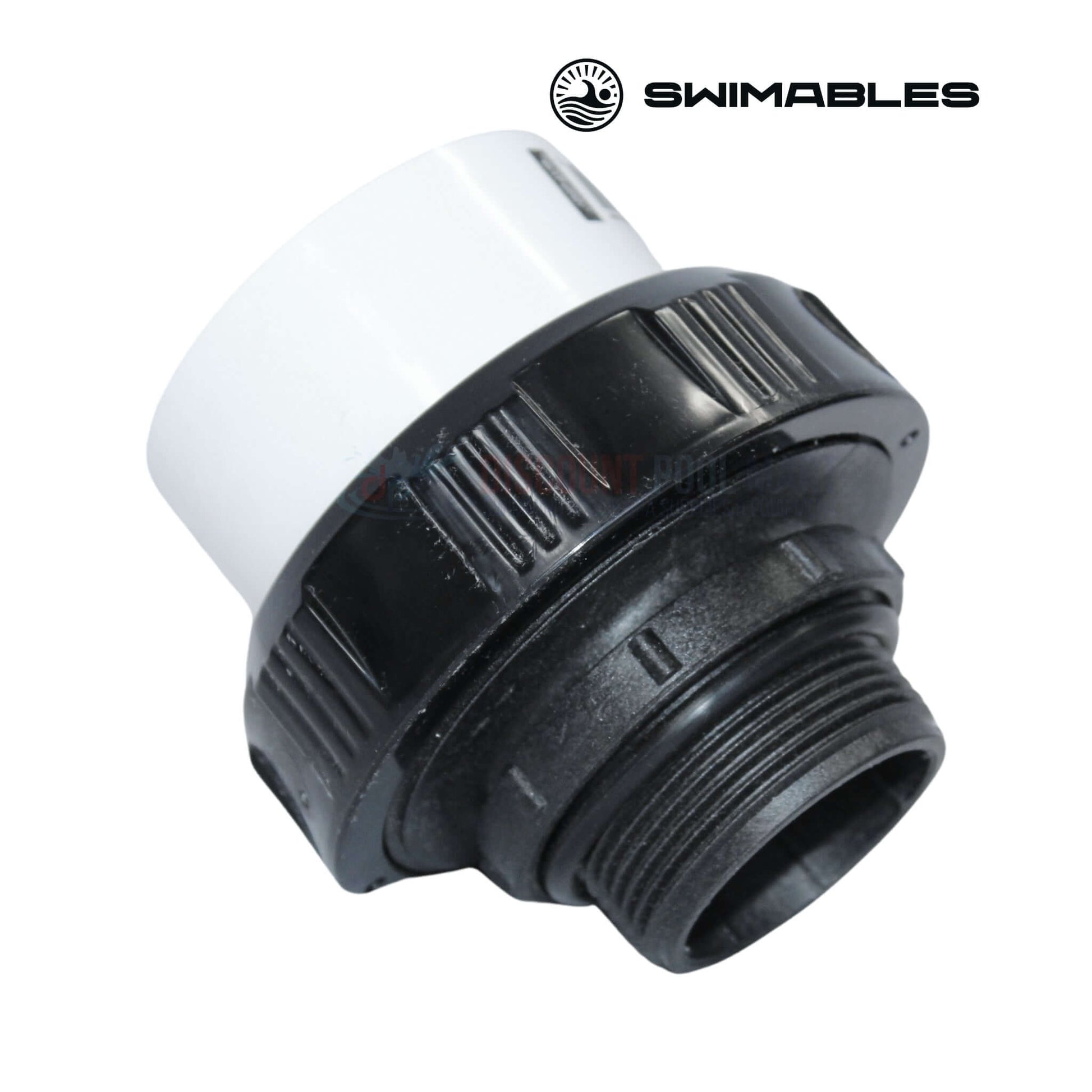Swimables Hi Temp Union SW-30-217, 1.5" MIP x 2" socket, ideal for pool and spa, available at Discount Pool Mart DPM.