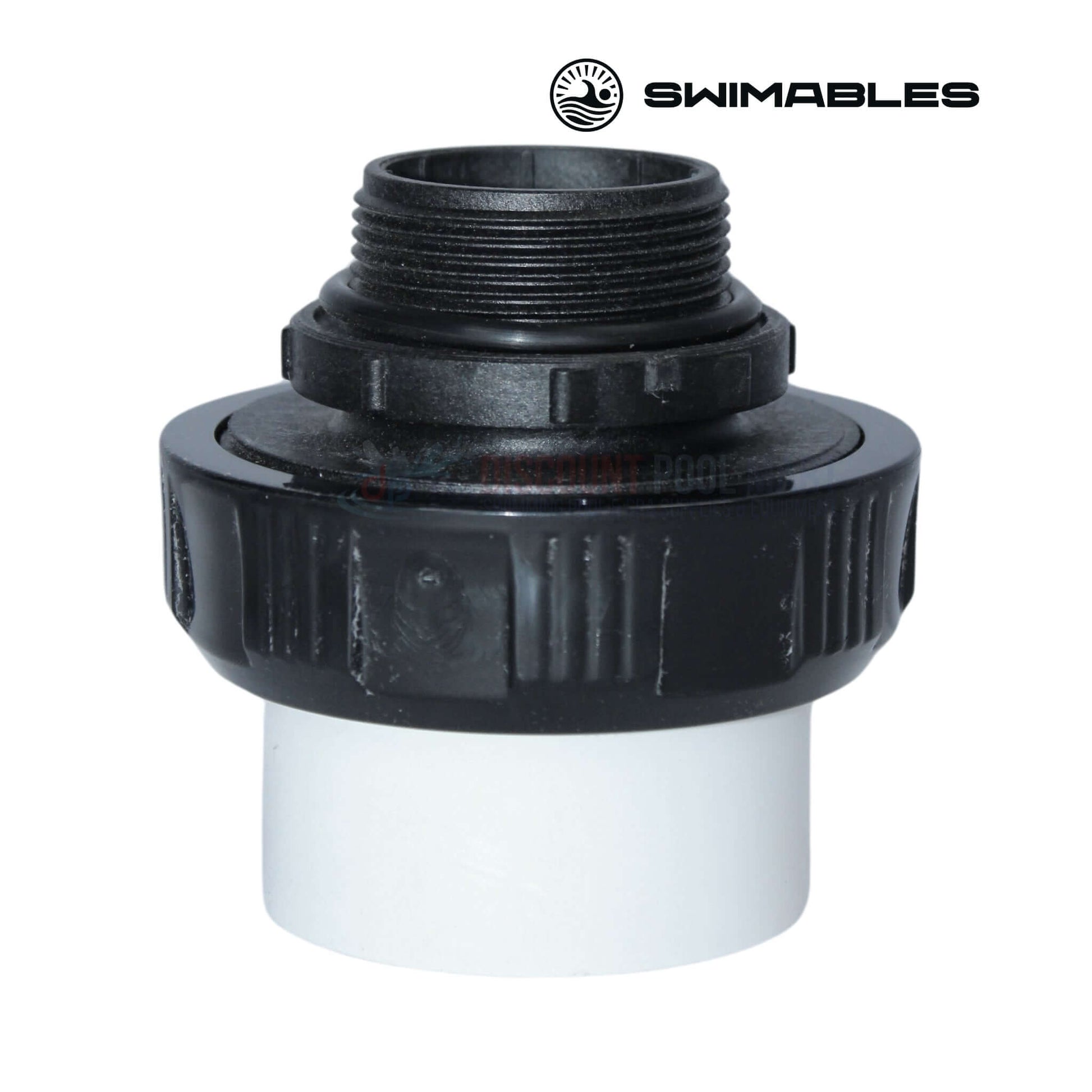 Swimables Hi Temp Union SW-30-217, 1.5" MIP x 2" Socket, ideal for pool and spa systems from Discount Pool Mart DPM.
