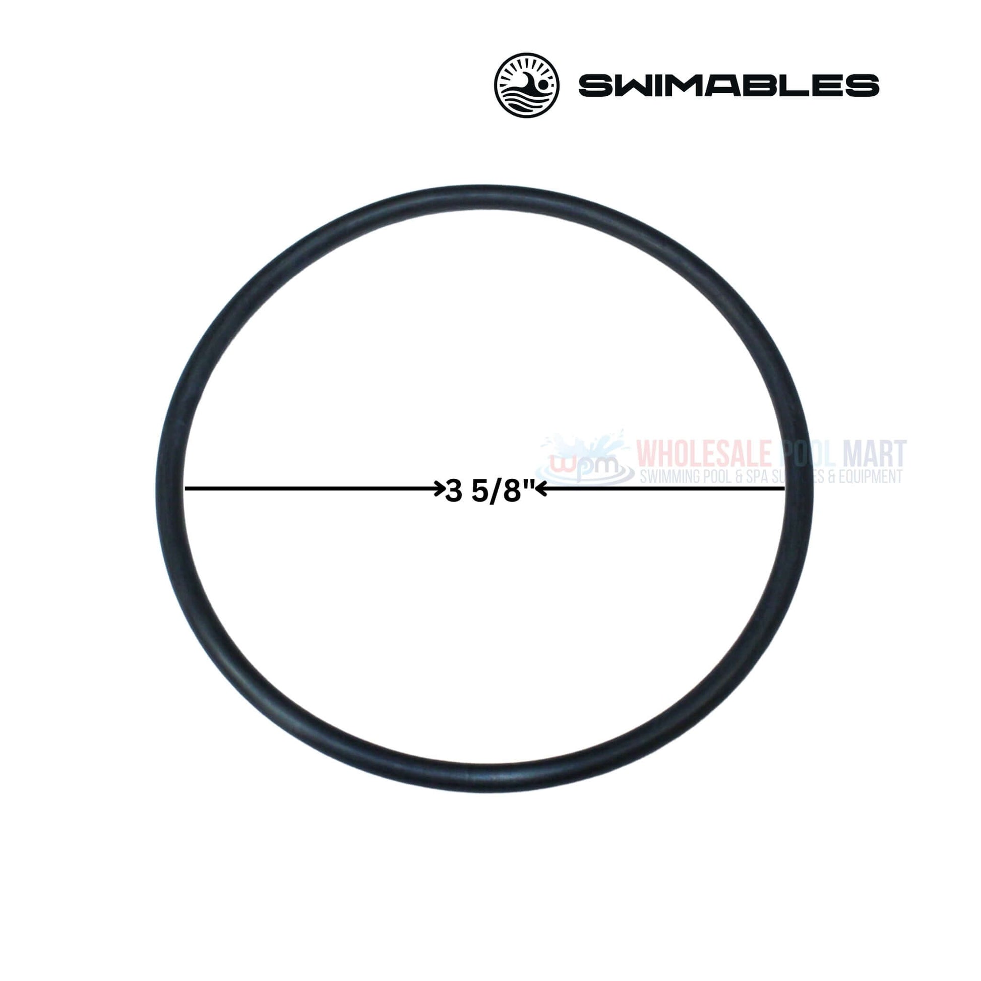Swimables O-ring size 3 5/8" for pool pump maintenance at Discount Pool Mart DPM.