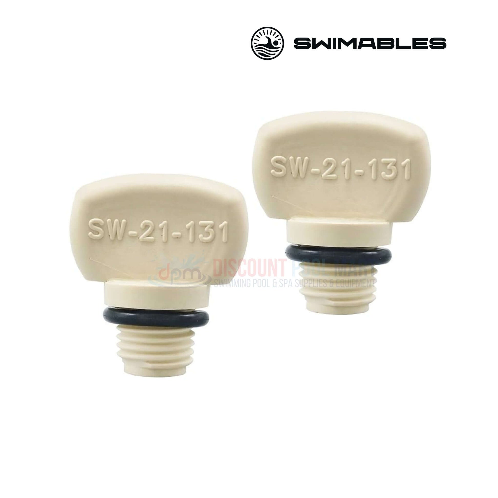 Two SW-21-131 replacement components for Swimables pumps at Discount Pool Mart DPM, ensuring optimal pump performance.