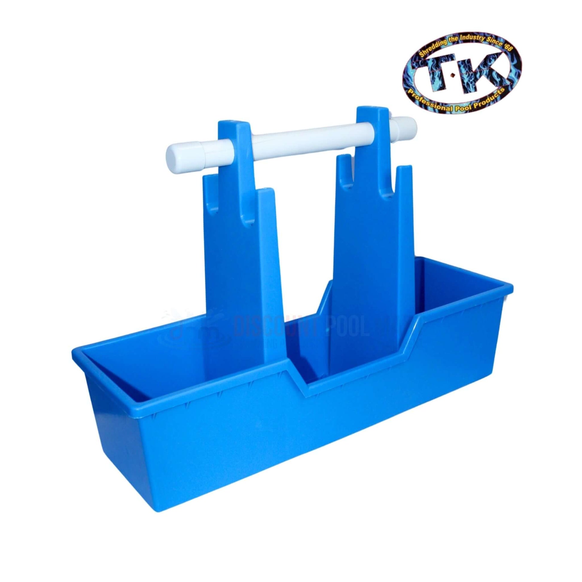 T&K Pool Products Caddy Box TKCB for organizing pool maintenance items from Discount Pool Mart DPM.
