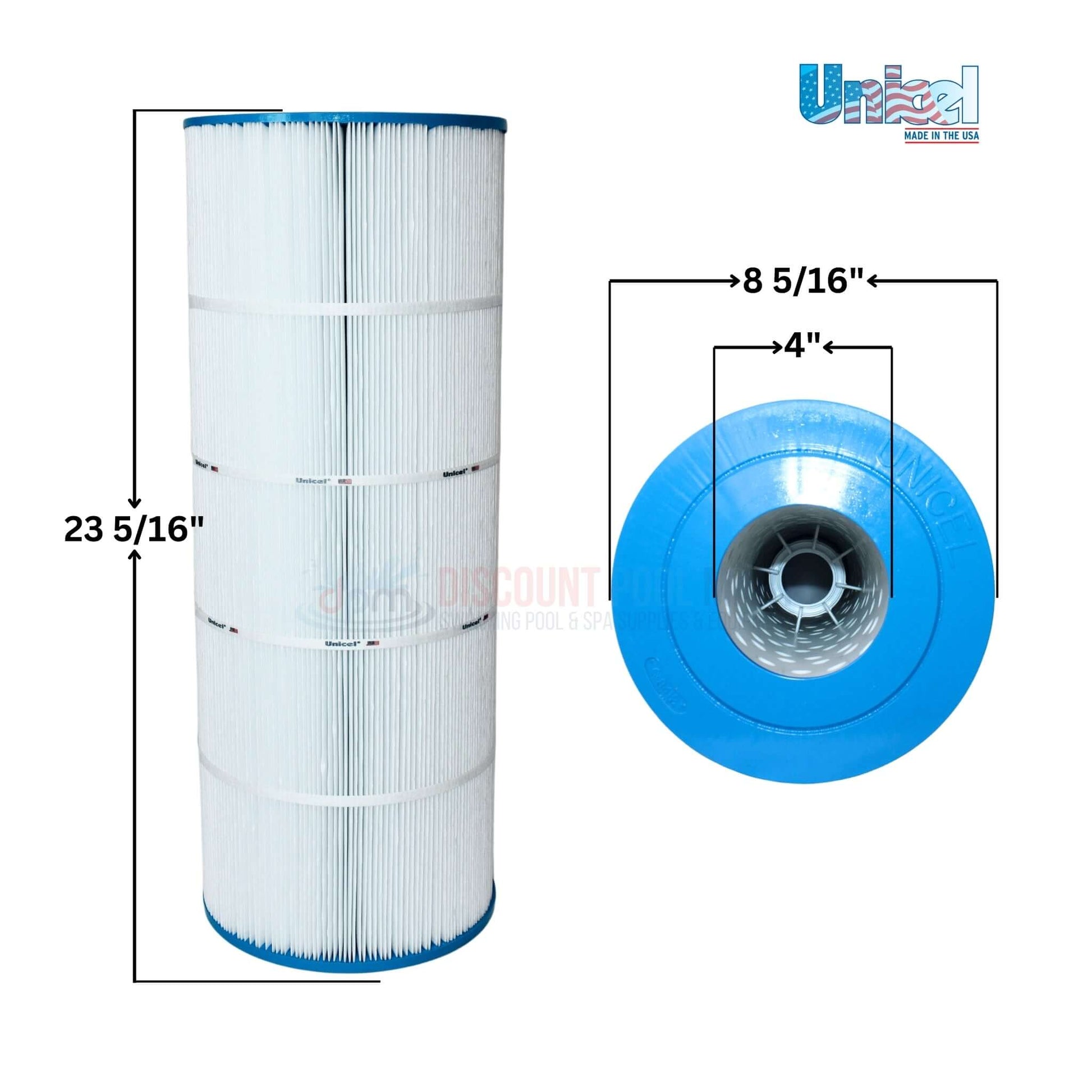 Unicel C-8412 filter cartridge for Hayward & Waterway filters, 120 sq ft capacity, 23-5/16" x 8-15/16", from Discount Pool Mart DPM.