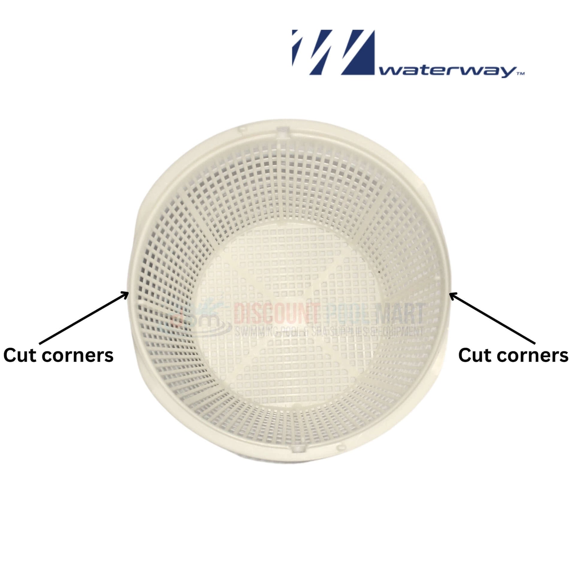 Waterway Renegade Skimmer Basket Without Handle 519-3240 from Discount Pool Mart DPM, designed for effective pool filtration.