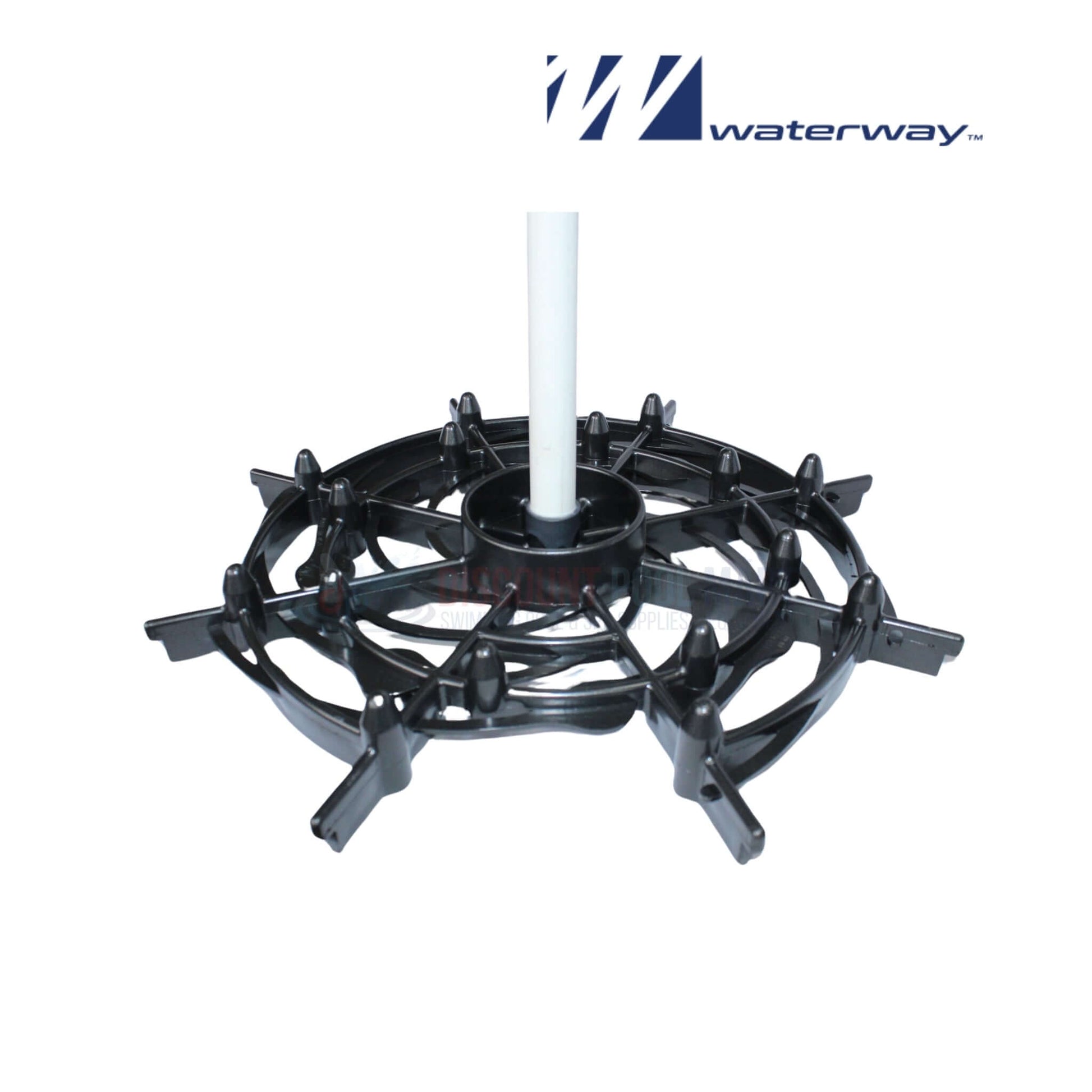 Waterway DE Grid Support Assembly for Crystal DE Filter, 20" PVC shaft, fits 36 sq. ft. - Discount Pool Mart DPM