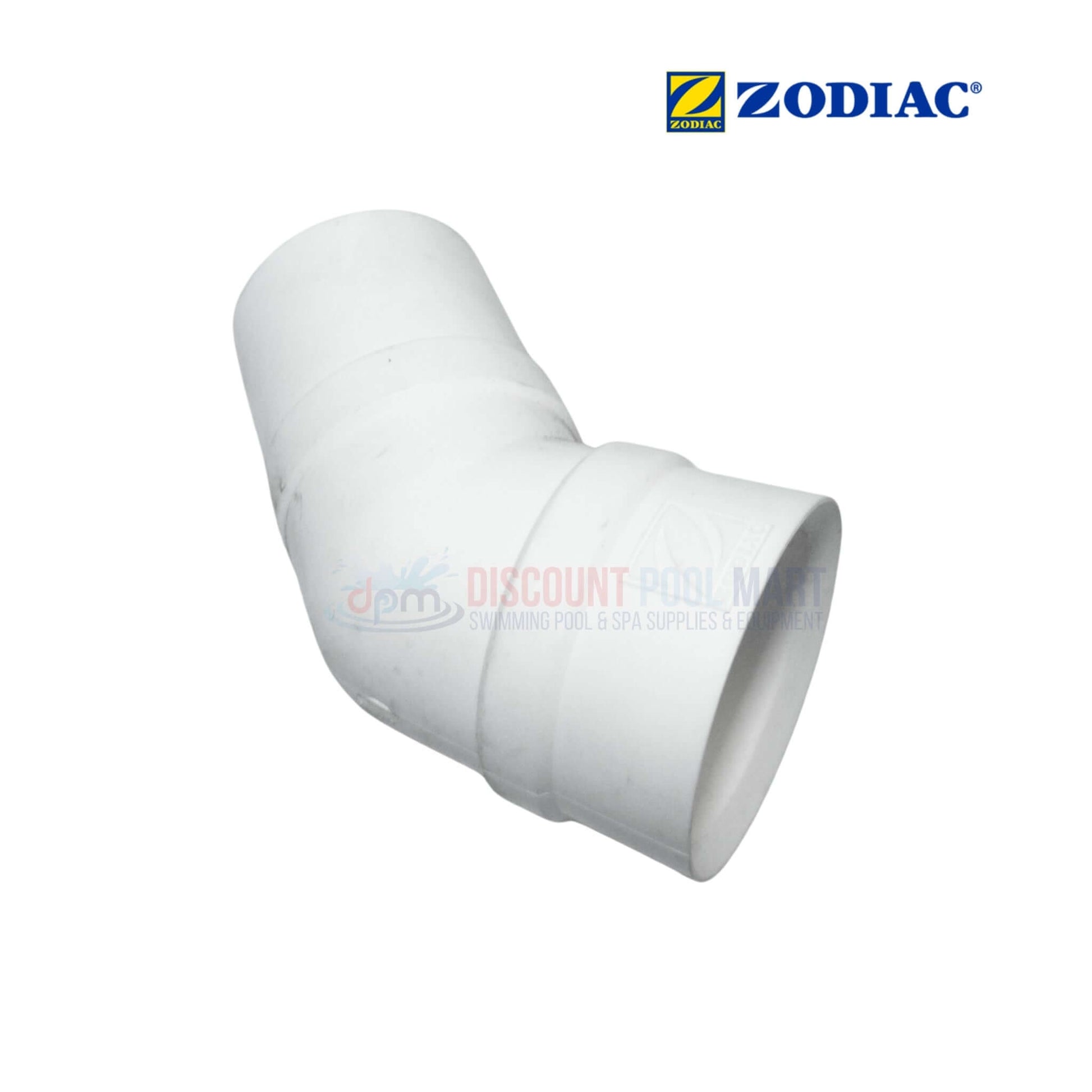 Zodiac Baracuda 45 Degree Elbow for G3/G3 Pro cleaners, part W70244, available at Discount Pool Mart (DPM).
