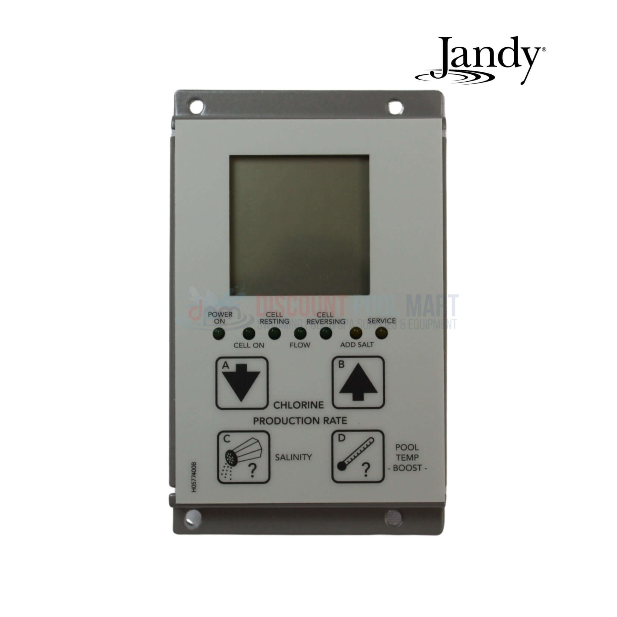 R0467401 | Zodiac User Interface Assembly | 4 Screws | Gray