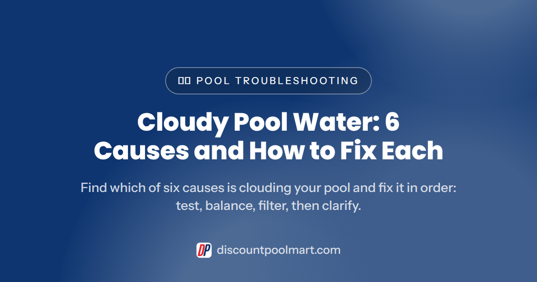 Cloudy Pool Water: 6 Causes and How to Fix Each
