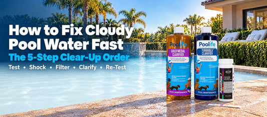How to Fix Cloudy Pool Water Fast: The 5-Step Clear-Up Order