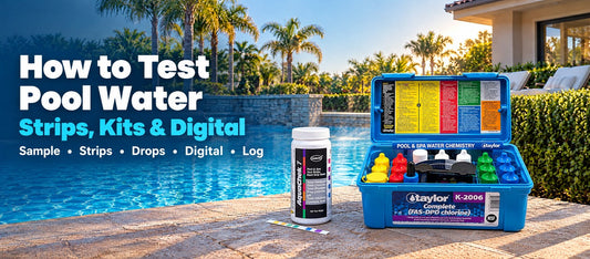 How to Test Pool Water: Strips, Kits & Digital