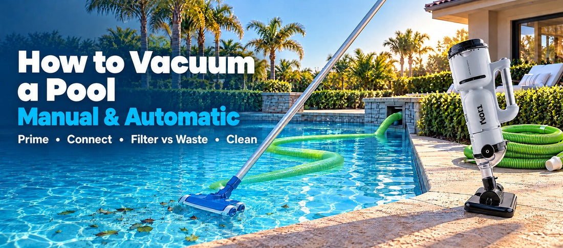 How to Vacuum a Pool: Manual & Automatic