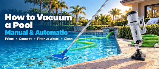 How to Vacuum a Pool: Manual & Automatic