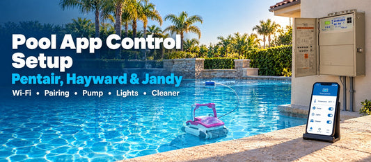 Pool App Control Setup: Pentair, Hayward & Jandy