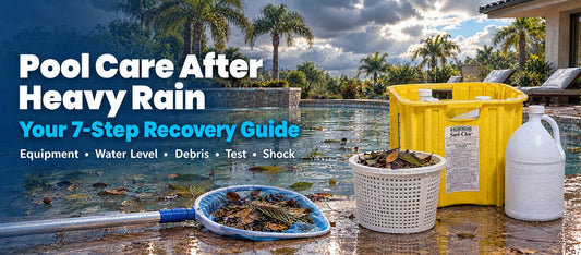 Pool Care After Heavy Rain: 7-Step Recovery Guide
