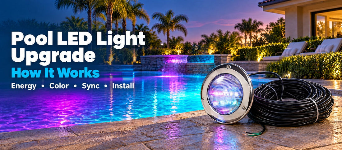 Pool LED Light Upgrade: How It Works