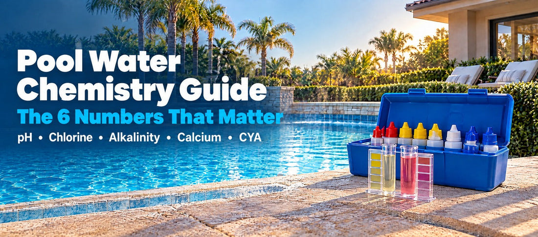 Pool Water Chemistry Guide: The 6 Numbers That Matter