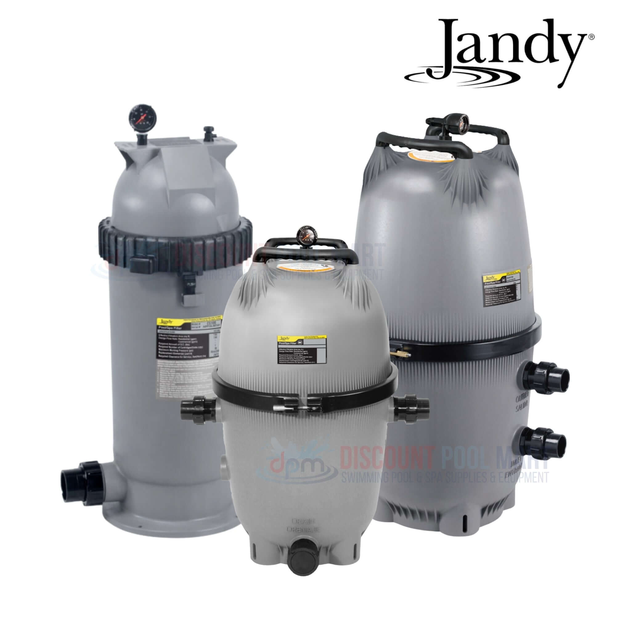 Jandy filters available at Discount Pool Mart (DPM) for efficient swimming pool maintenance and water clarity.