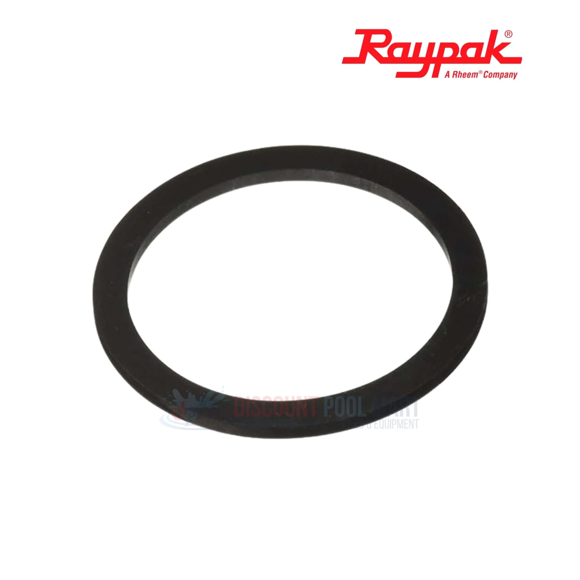 Raypak gasket for heating element, black rubber, fits 001801F | Raypak ELS 5.5Kw Heating Element, pool supplies by Discount Pool Mart.