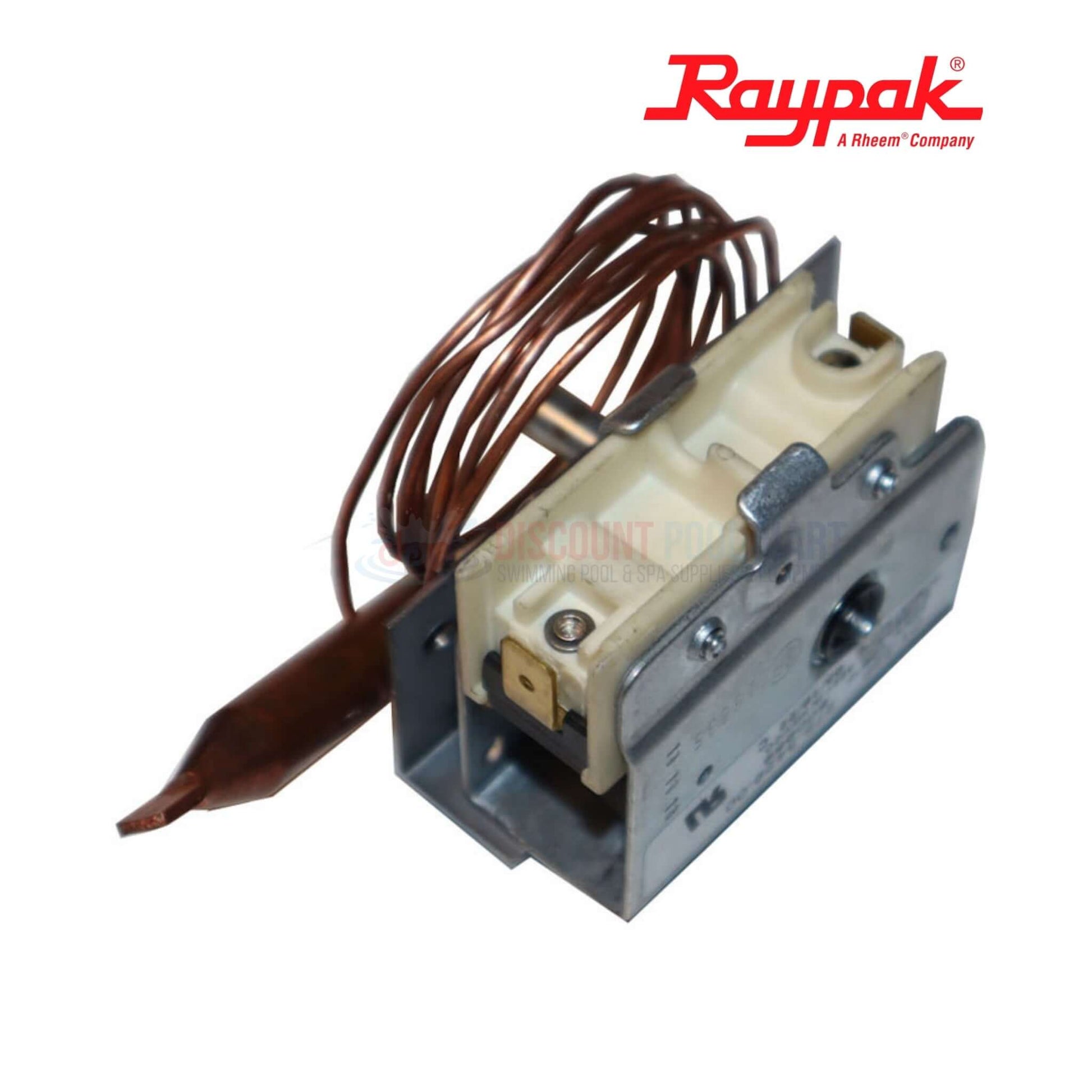 Raypak 003346F | Raypak Heater Thermostat Kit with copper sensor, used for pool temperature control, from Discount Pool Mart.
