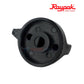 006885F | Raypak Heater Thermostat Knob in black showcasing the interface design for precise temperature control from Discount Pool Mart.