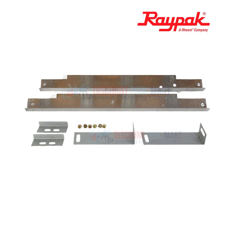 006900F | Raypak 185-405 Heater Insulation Strips kit with metal pieces and screws from Discount Pool Mart for pool supplies.