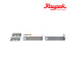 006900F | Raypak 185-405 Heater Insulation Strips with fasteners in silver color, ideal for pool supplies at Discount Pool Mart.
