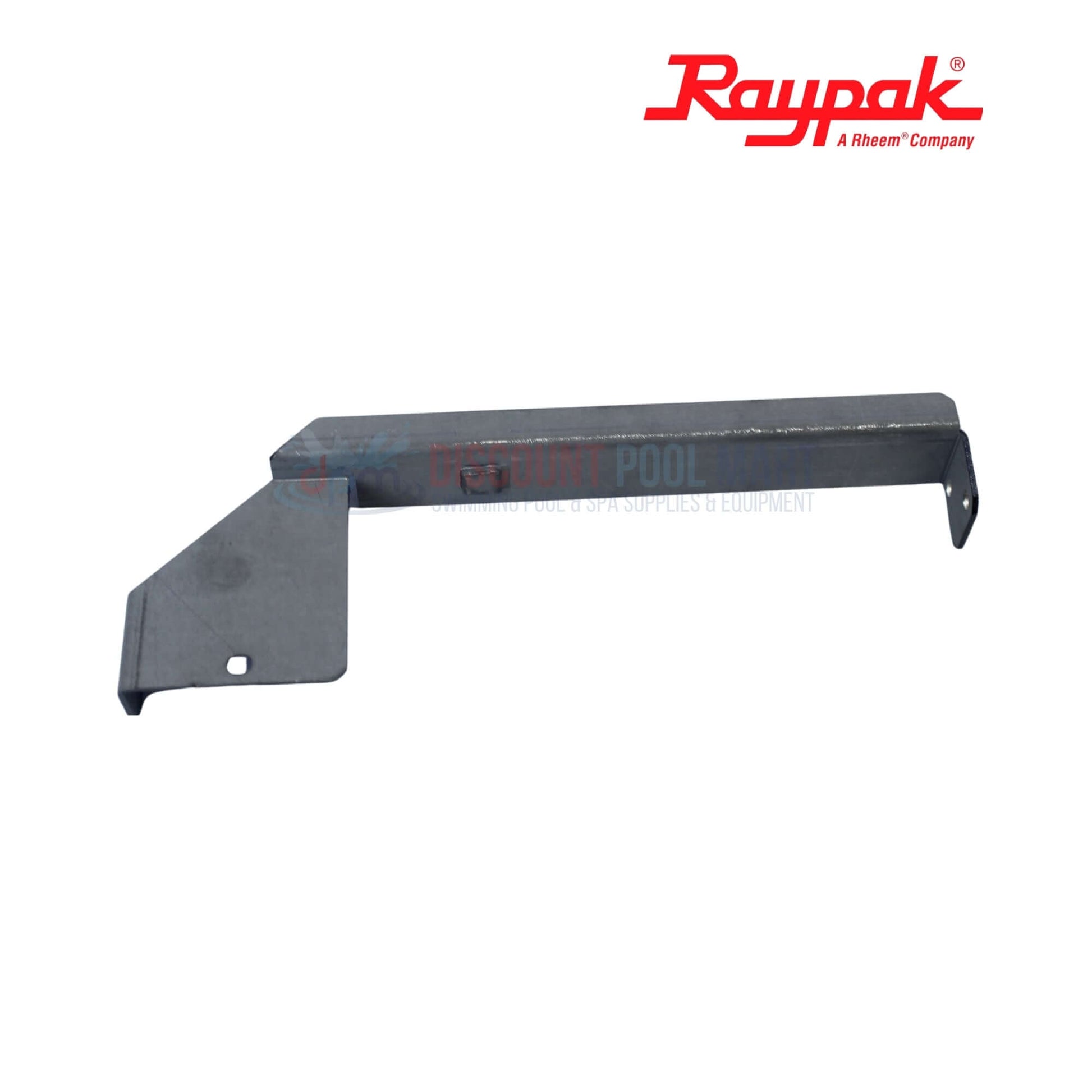 008082F | Raypak R185A-R405B Pilot Mounting Bracket, durable metal, secure fit for low-NOx heaters, from Discount Pool Mart.