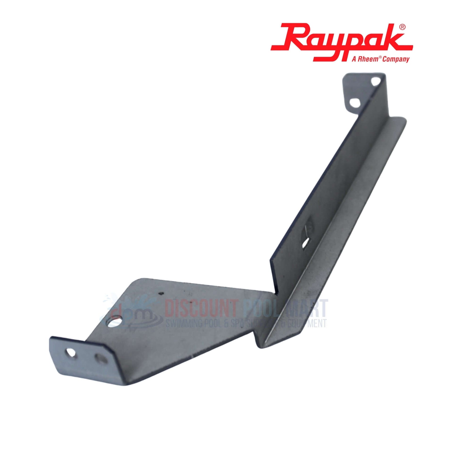 008082F | Raypak R185A-R405B Pilot Mounting Bracket from Discount Pool Mart, durable metal design for secure pilot assembly mounting.
